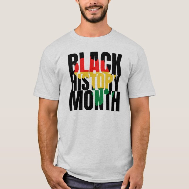 T-shirt du Mois de l'histoire des Noirs (Devant)