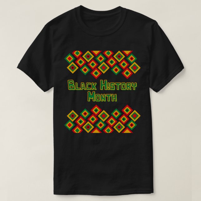 T-shirt du mois de l'histoire des Noirs (Design devant)