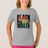 T-shirt du Mois de l'histoire des Noirs