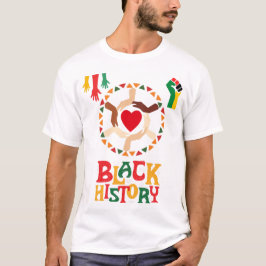 t-shirt du mois de l'histoire noire