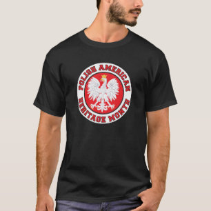 T-shirt du Mois polonais du patrimoine américain