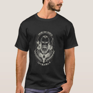 T-shirt Du nord à Valhalla, Norse Viking Valhalla