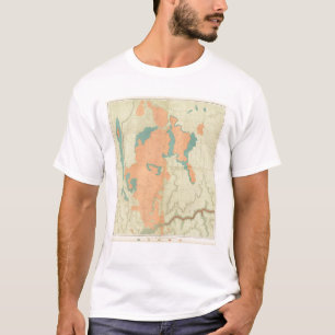 T-shirt Du nord composé et sud de plateau d'Uinkaret demi