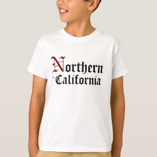 T-shirt Du nord, la Californie badine T