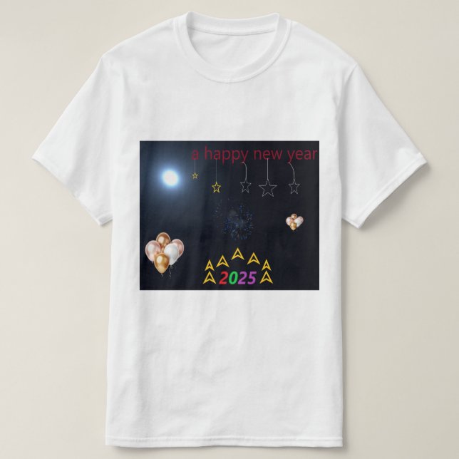 T-shirt du Nouvel An (Design devant)