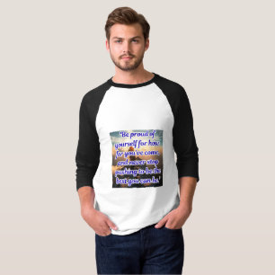 T-shirt du parcours de fierté et de progrès