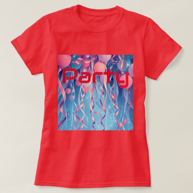 T-shirt du Parti des Femmes Rouges (Design devant)