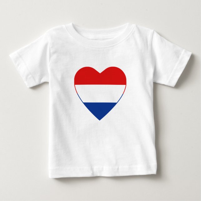 T-shirt du pavillon Pays-Bas (Devant)