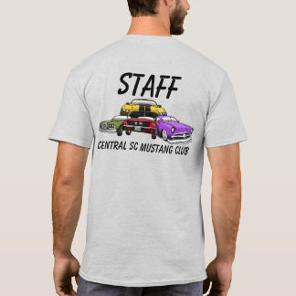 T-shirt du personnel du Salon des voitures du CSCM