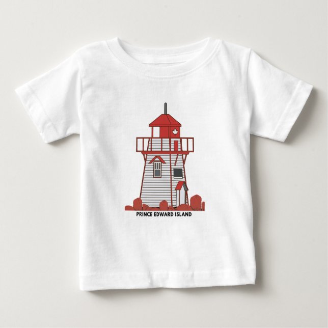 T-shirt du phare de Covehead PEI (Devant)