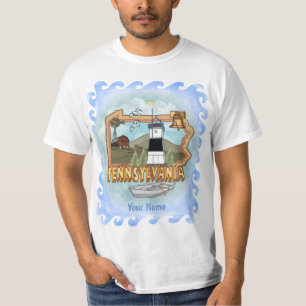 T-shirt du phare de Pennsylvanie
