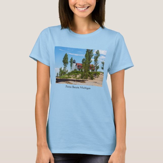T-shirt du phare de Point Betsie (Devant)