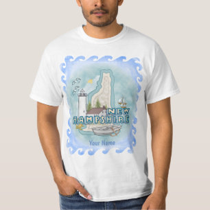 T-shirt du phare du New Hampshire
