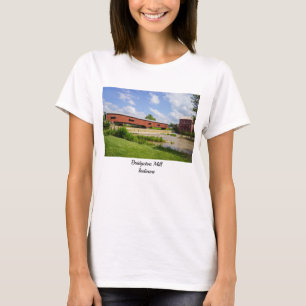 T-shirt du pont et du moulin de Bridgeton