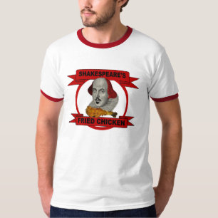 T-shirt du poulet frit de Shakespeare
