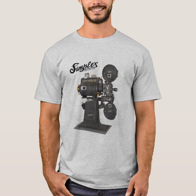 T-shirt du projecteur "Simplex" de 35 mm (Devant)