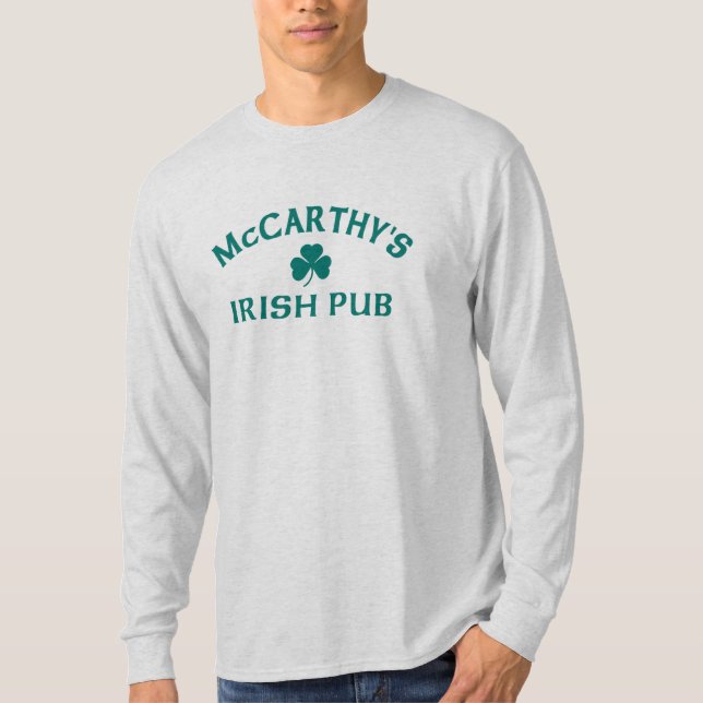 T-shirt du pub irlandais de McCarthy (Devant)