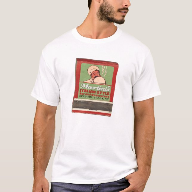 T-shirt du restaurant de Martini (Devant)