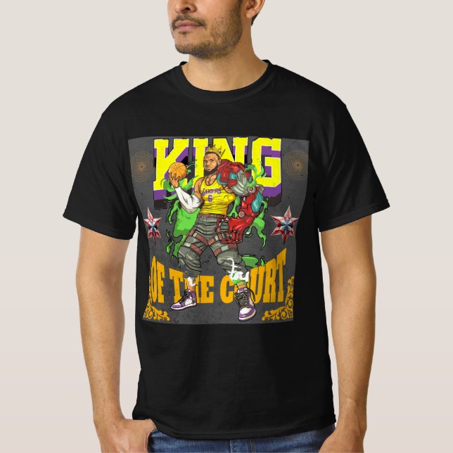 T-shirt du roi de la cour (Devant)