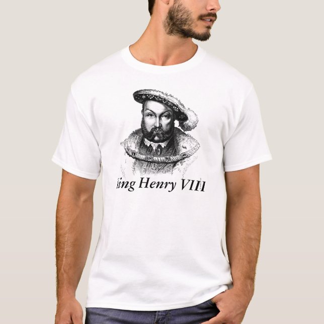 T-shirt du roi Henri VIII (Devant)