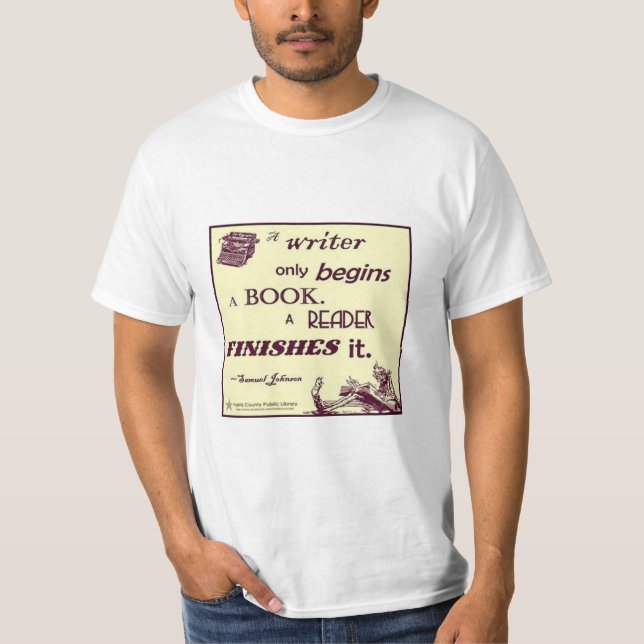 T-shirt du rôle du lecteur (Devant)