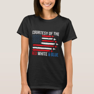 T-shirt Du Rouge Blanc Et Bleu 4 Juillet