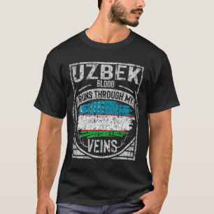 T-shirt Du Sang Ouzbek Traverse Mes Veines
