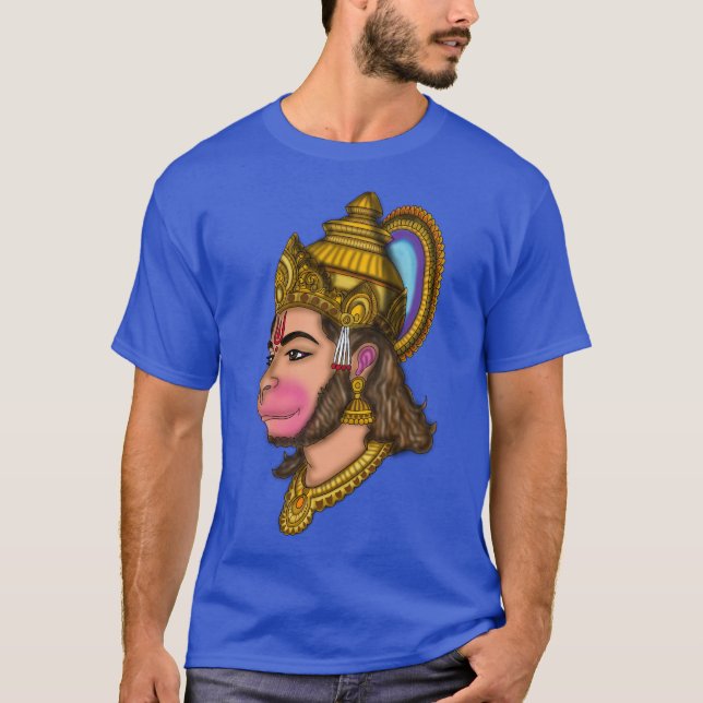 T-Shirt du Seigneur Hanuman (Devant)