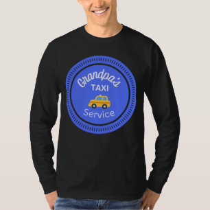 T-shirt du service de taxi de grand-père