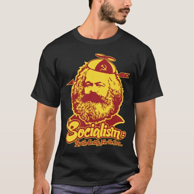 T-shirt du socialisme Marx (Devant)
