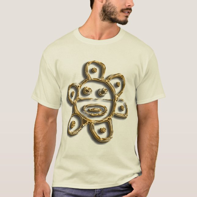 T-shirt du soleil de Taino (Devant)