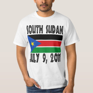 T-shirt du sud du Soudan