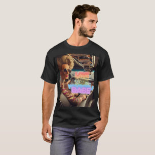 T-shirt du Sunset Club en voiture