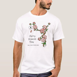 T-shirt du temps de fleurs de cerisier (SGVCF)