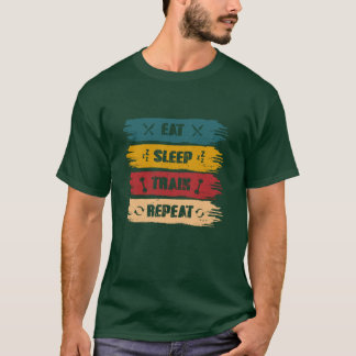 T-shirt du train du sommeil