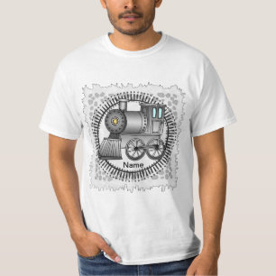T-shirt du train gris