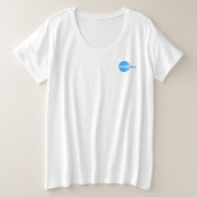T-shirt du v-cou des femmes, plus des tailles