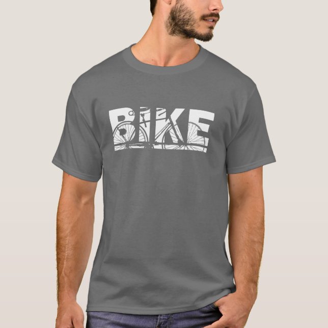 T-shirt du "vélo" des hommes (Devant)