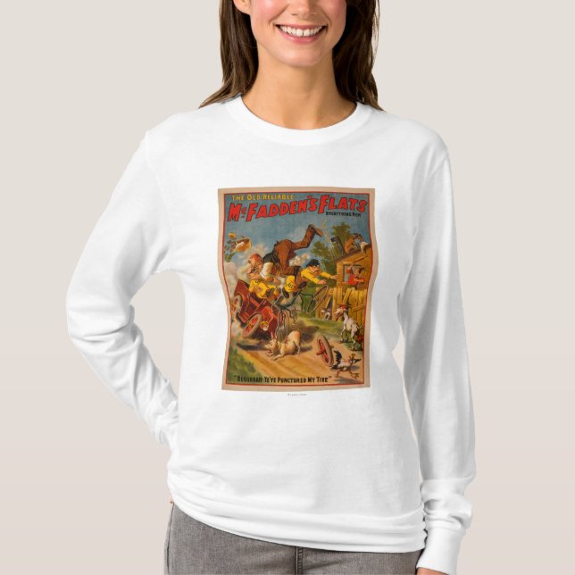 T-shirt Du vieux les appartements McFadden fiable tout (Devant)