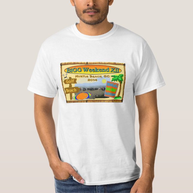 T-shirt du week-end XII d'orge à quatre rangs (Devant)