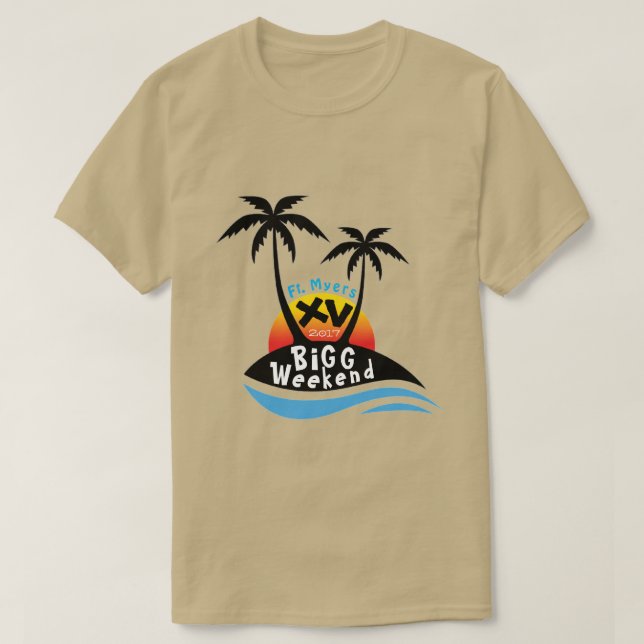 T-shirt du week-end XV d'orge à quatre rangs - (Design devant)