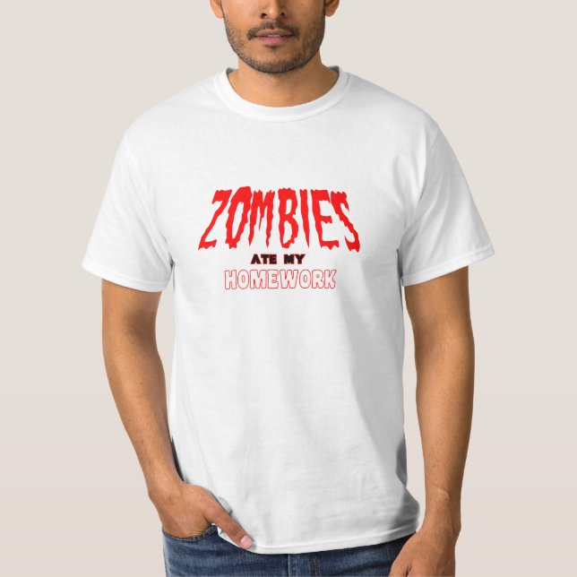 T-SHIRT DU ZOMBI APOCOLYPSE (Devant)
