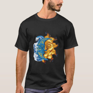 T-shirt Dualité Soleil Et Lune