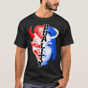 T-shirt DUALITY TEE. Angel ou Diable ?
