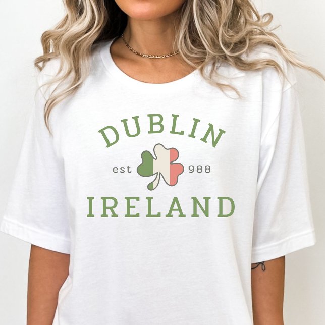 T-shirt Dublin Irlande St. Patrick's Day, Irlande (Créateur téléchargé)