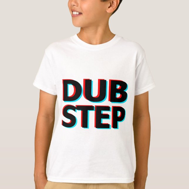 T-shirt Dubstep Filty dub step basse techno wobble (Devant)