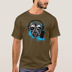 T-shirt Dubstep Gasmask
