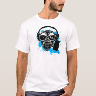 T-shirt Dubstep Gasmask