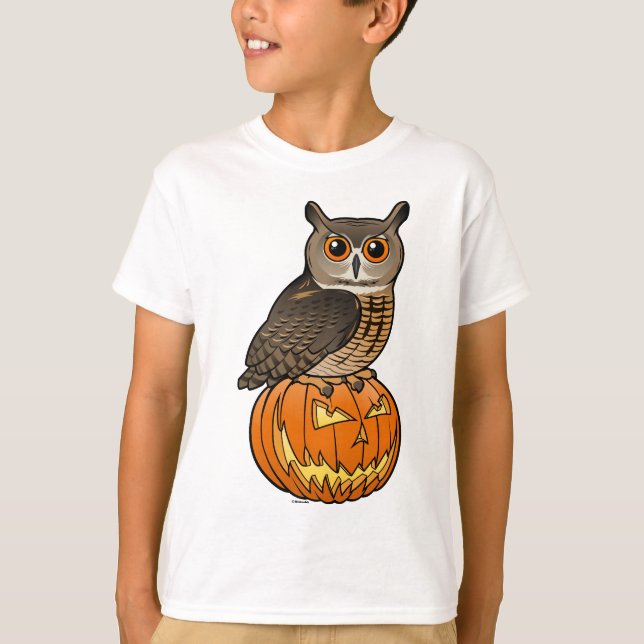T-shirt Duc d'Eurasien de Halloween (Devant)
