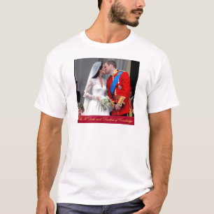 T-shirt Duc et duchesse de Cambridge Mariage royal